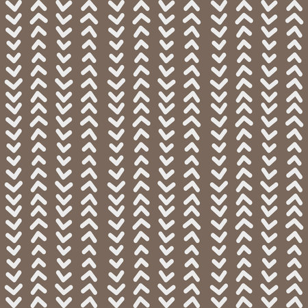Seamless vector pattern for New Year and Christmas. Imitation of hand knittingのイラスト素材