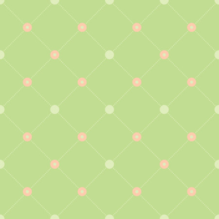Mockup green easter seamless pattern in the style of capitonne (capitone)のイラスト素材