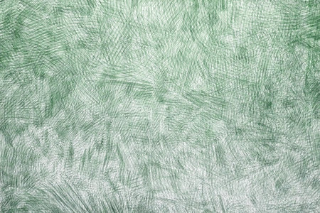 Abstract drawing with a ballpoint pen on paperの写真素材