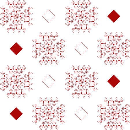 Vector seamless floral pattern for design backgroundのイラスト素材