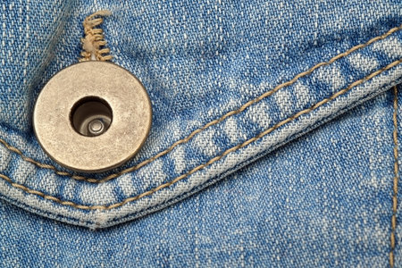 Isolated classic denim for graphic design background