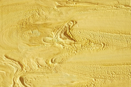 Oil painting on canvas close-up (isolated macro background)の写真素材