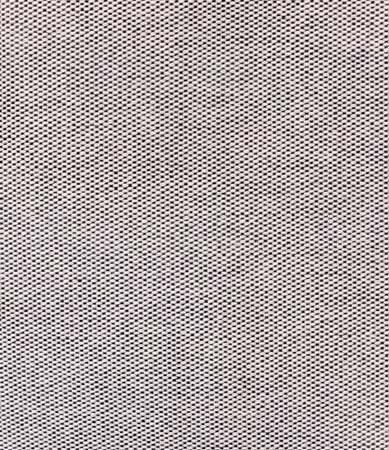 Textured black and white woven fabric isolated backgroundの写真素材