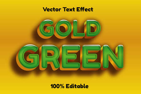 vector text effect editableのイラスト素材