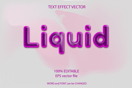 vector text effect editableのイラスト素材