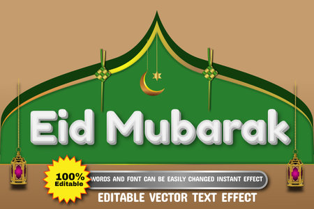 Eid Mubarak Greeting Card. Eid Mubarak Greeting Card. Vector illustrationのイラスト素材