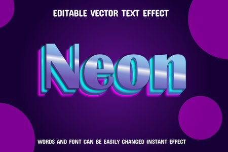 d text effect, Editable Text Style Effect.のイラスト素材