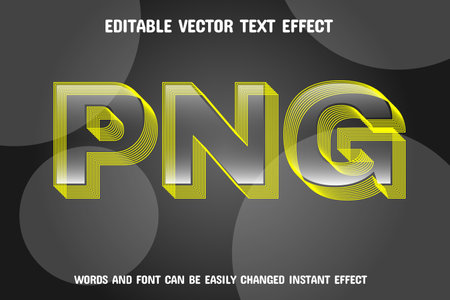Png text design set, futuristic font, vector illustration eps10 graphicのイラスト素材