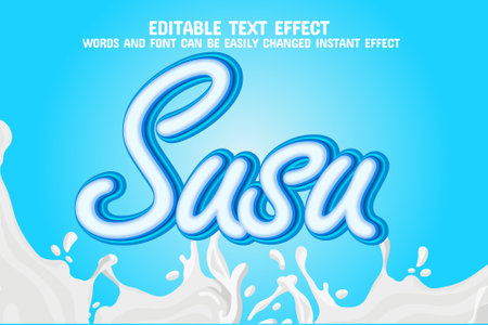 Milk Splash Banner. Vector Illustration of Milk Splash for Your Designのイラスト素材