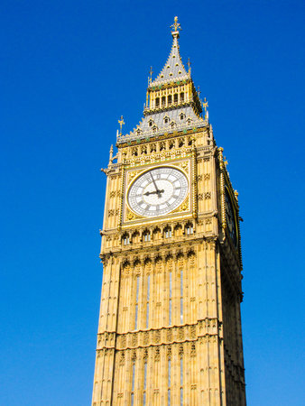 Big Ben clock tower in London