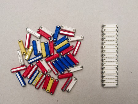 colorfulnes vs monochromeの写真素材