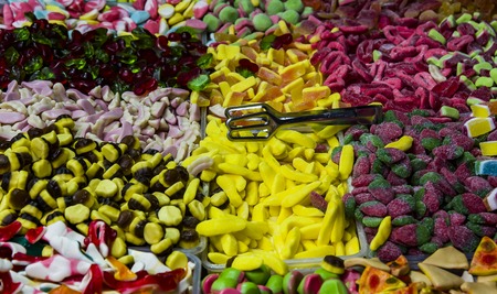 colorful Jelly candies and jelly colorful jelly candiesの写真素材