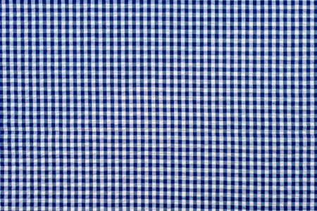 blue classic checkered texture , tablecloth texture, Cloth in a blue box.