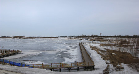 Daan winter sceneryの写真素材