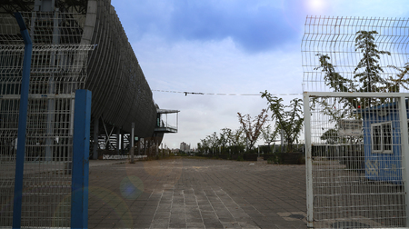 shanghai expo centre restriction areaのeditorial素材