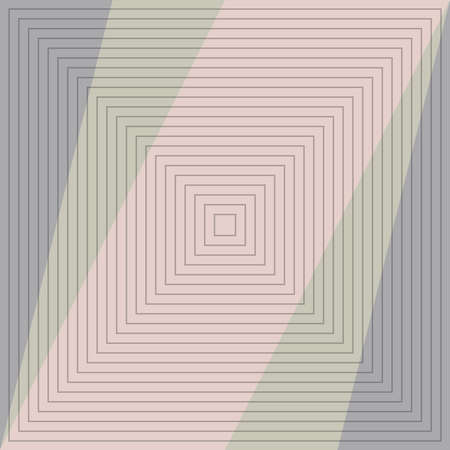 Bandana background in grey, pink, green with modern geometric design and stripes. Square textile print for spring, summer, autumn, winter. Simple vector graphic for silk scarf, bandana, shawl, hijab.のイラスト素材