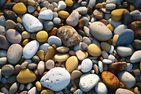 Texture of Pebbles Backgroundの素材