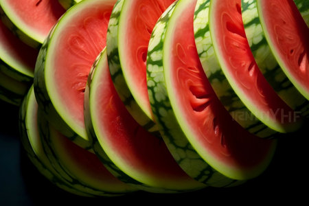 Sliced Watermelon - Refreshing Summer Fruitの素材