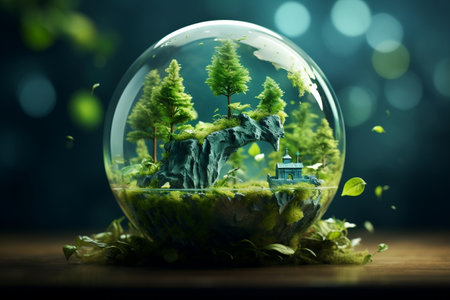 Concept of World Environment and Earth Dayの素材