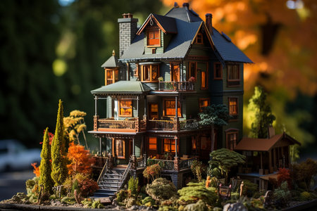 Miniature Real Estate Houseの素材