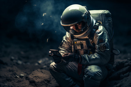In Space, No One Can Hear You Dial: Astronaut's Tech Companionの素材