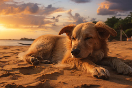 Beach Bliss for a Dogの素材