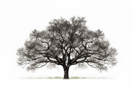 Nature's Silhouette Black Walnut Portraitの素材