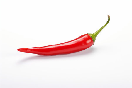 Chili Pepper on Whiteの素材