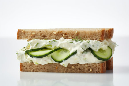 Gourmet Delight Cucumber and Cream Cheeseの素材