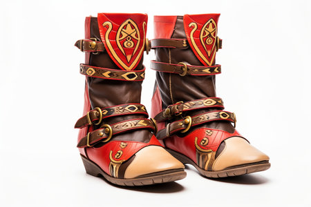 Crafted Mongolian Boot Showcaseの素材