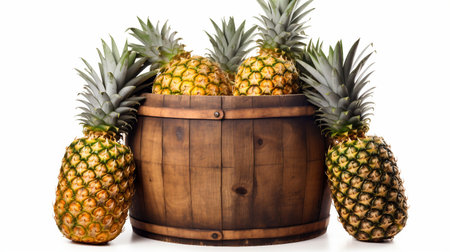 Pineapples in a Barrelの素材