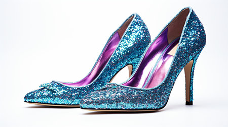 Sparkling Footwear in Isolationの素材