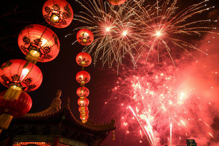 Capturing the Moment of a Traditional Chinese New Yearの素材