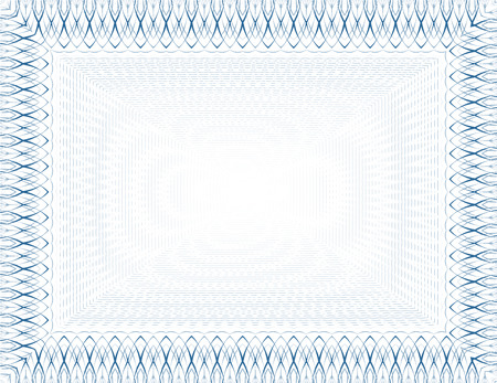 vector secure blank certificateのイラスト素材