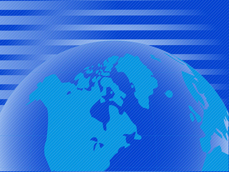 blue globe  concept backgroundのイラスト素材