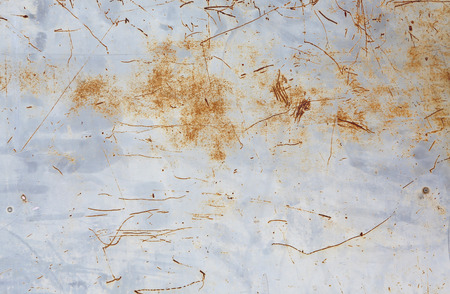 Rusty metal sheet wall texture for background