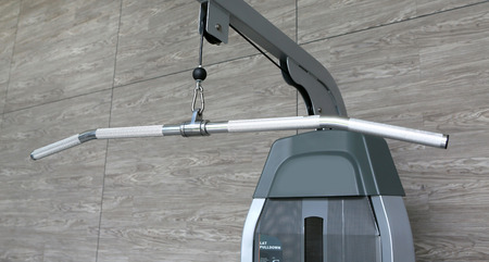 elliptical cross trainer in sport gym