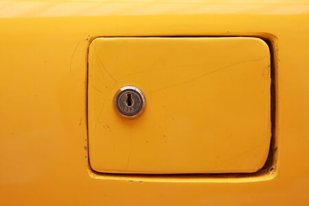 Close-up car gasoline fill cap.の写真素材