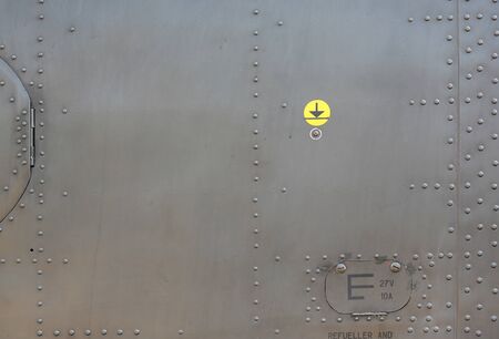Metal surface of military Armored