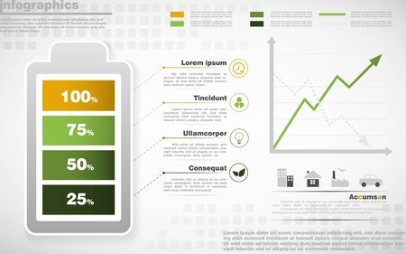 illustrations vector of infographics design and business marketing icons with 4 options or processes layout, diagram, annual report, web design.のイラスト素材