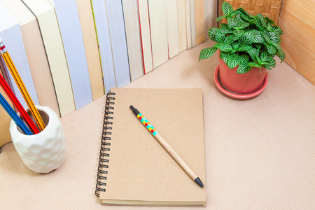 Note on the tableの写真素材