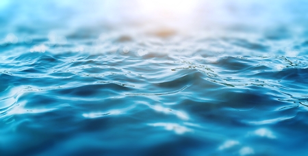 ocean water backgroundの写真素材