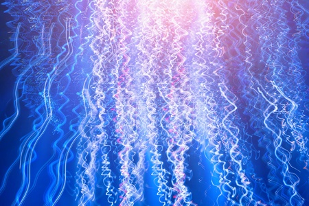 Light Painting Lines of Colourの写真素材