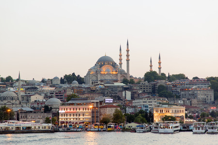 Panoramic view of Istanbul, Turkeyの写真素材