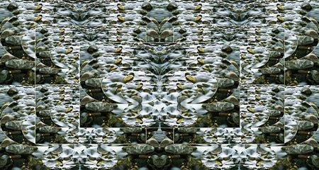 Stones in the river. Photo.の写真素材