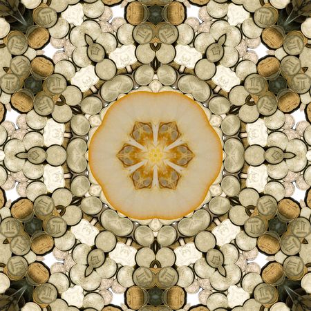 Abstract illustration with money. Design.の写真素材