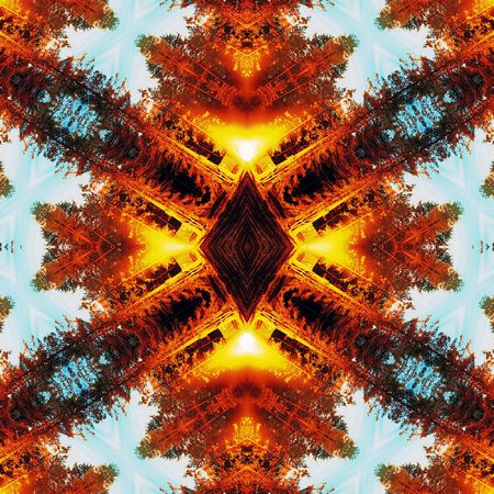 Abstract linear color background. Illustration.の写真素材