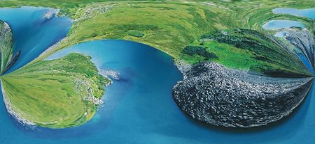 Abstract multicolor figure with patterns. Illustration.の写真素材