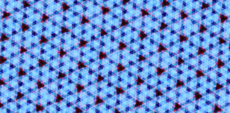 Abstract multicolor figure with patterns. Illustration.