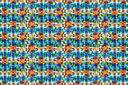 Abstract multicolor background with patterns. Illustration.の写真素材